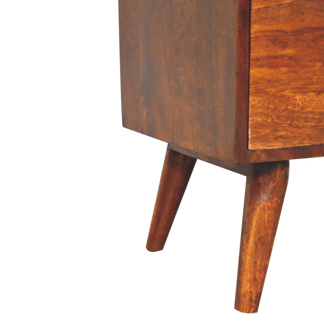 T-bar Raised Back Bedside - Living with Luxury