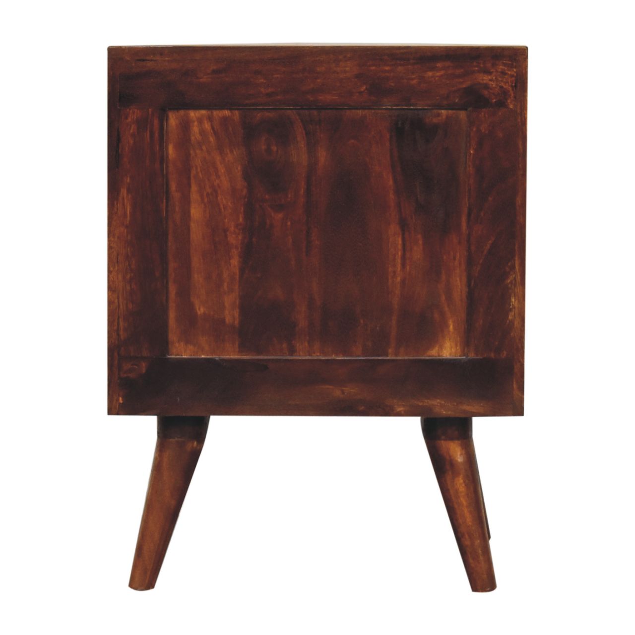 T-bar Raised Back Bedside - Living with Luxury