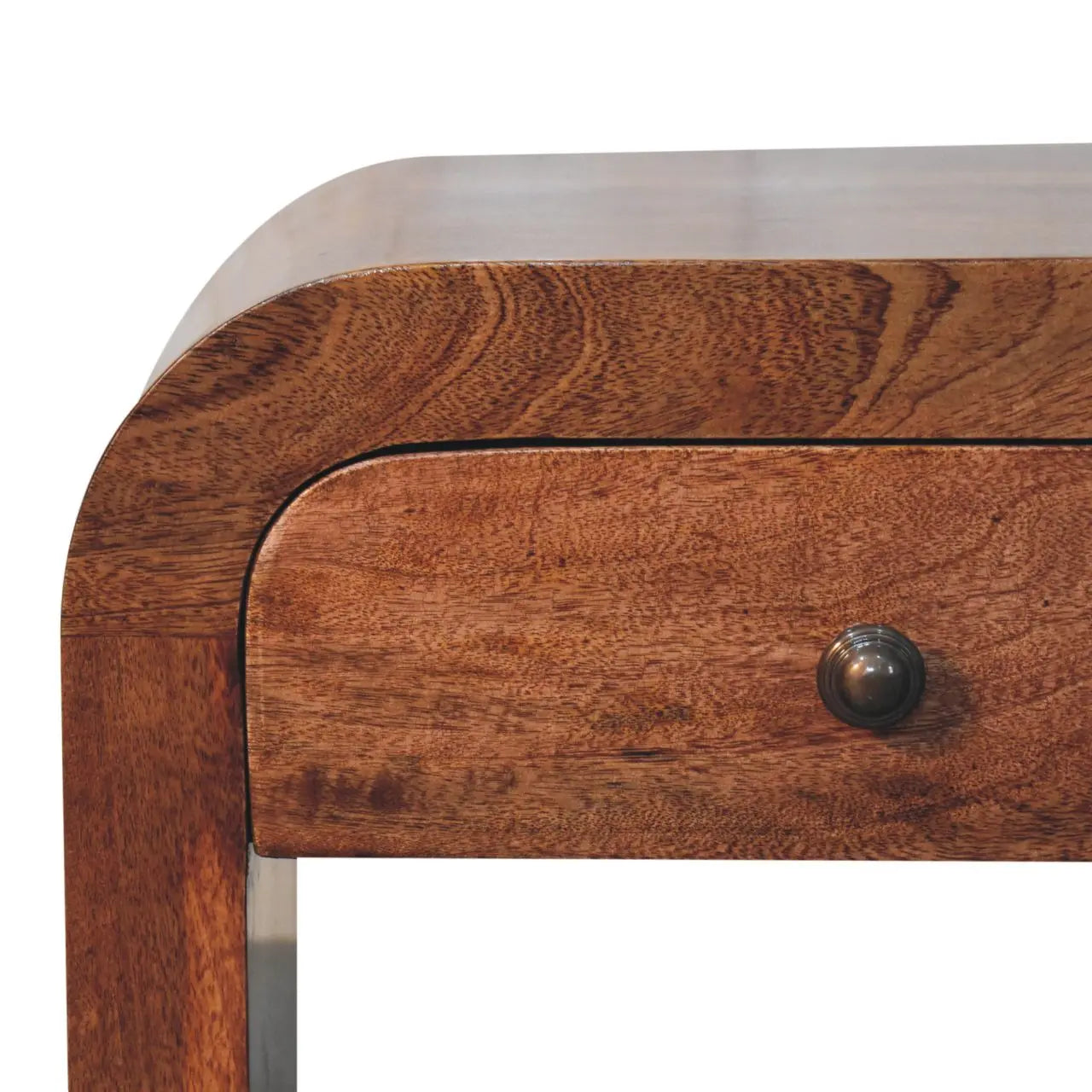 Honey Caramel Darcy Bedside - Living with Luxury