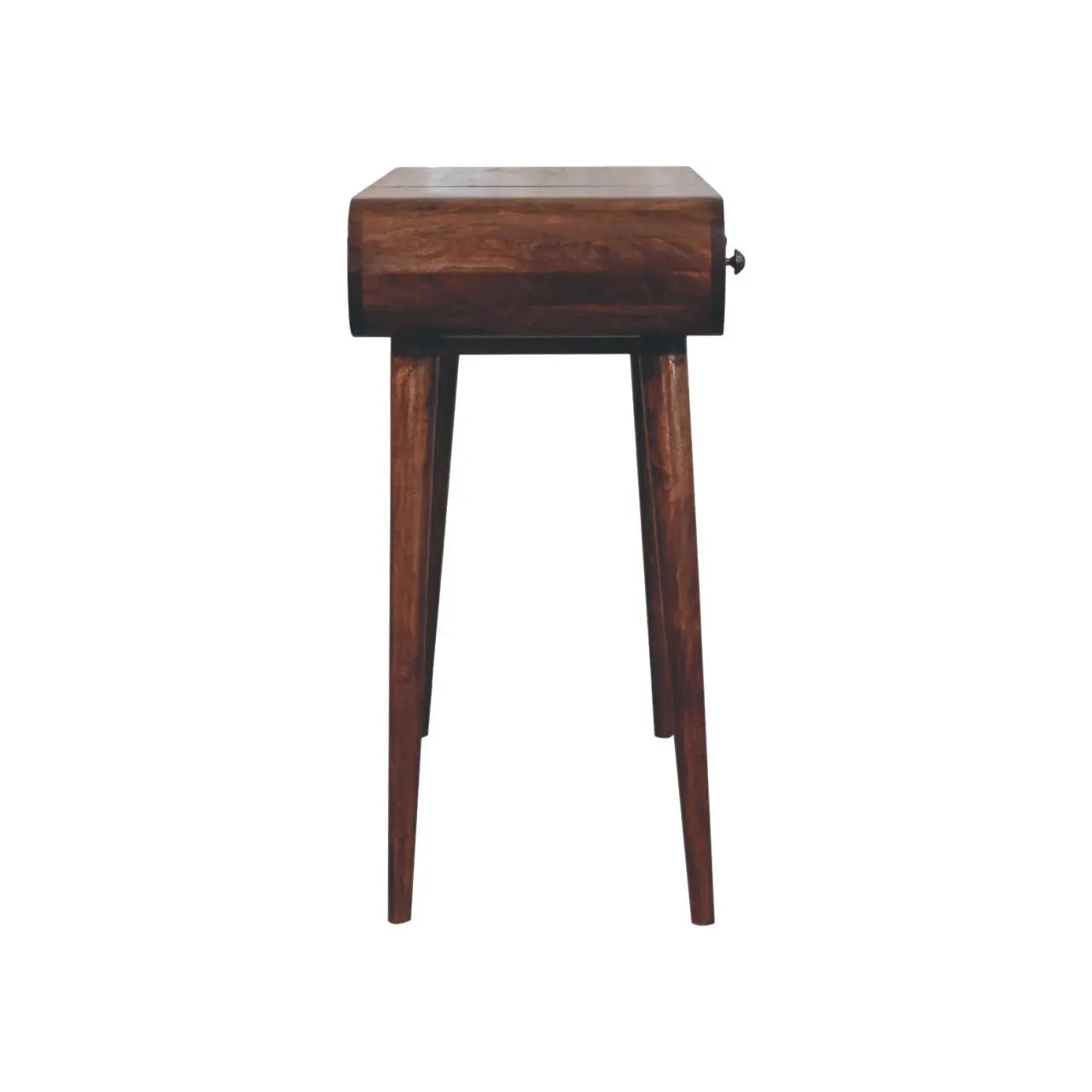 Honey Caramel Round Dressing Table - Living with Luxury