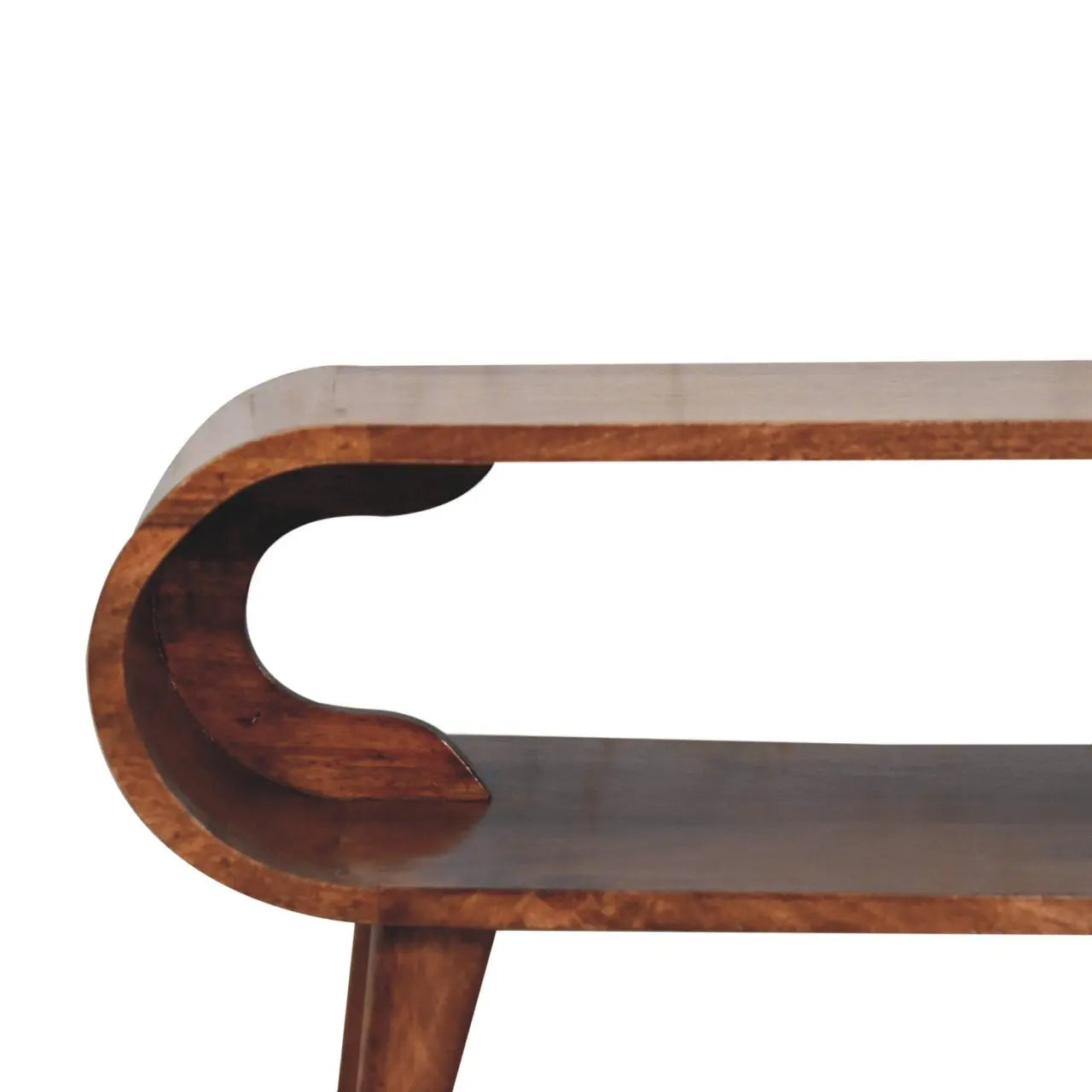 Amaya Nordic Style Honey Caramel Coffee Table - Living with Luxury