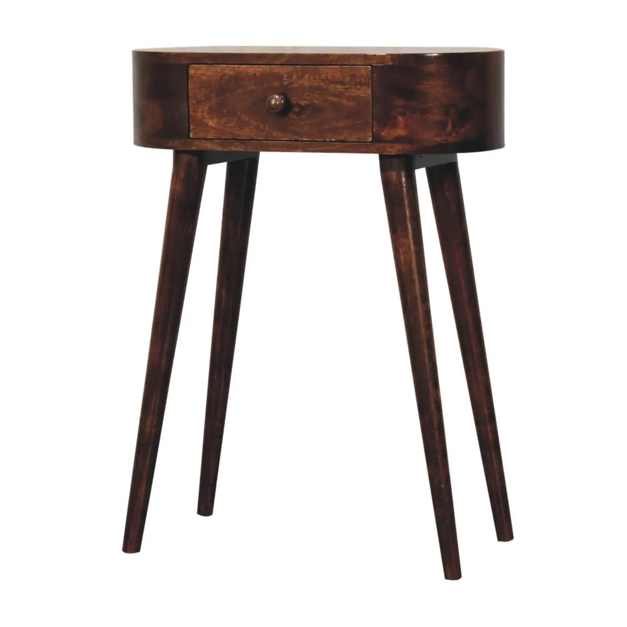 Mini Albion California Walnut Bedside - Living with Luxury