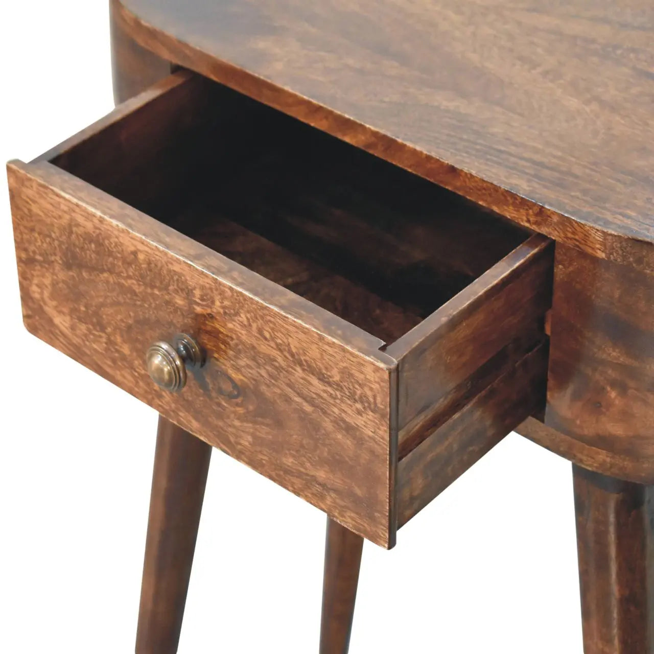 Mini Albion California Walnut Bedside - Living with Luxury