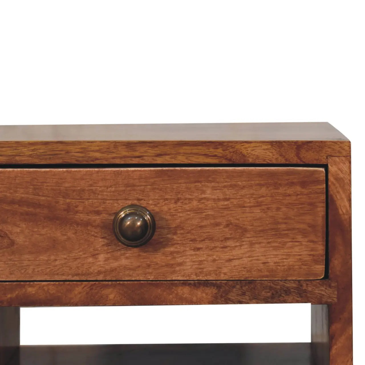 Mini Classic Multi Honey Caramel Bedside - Living with Luxury