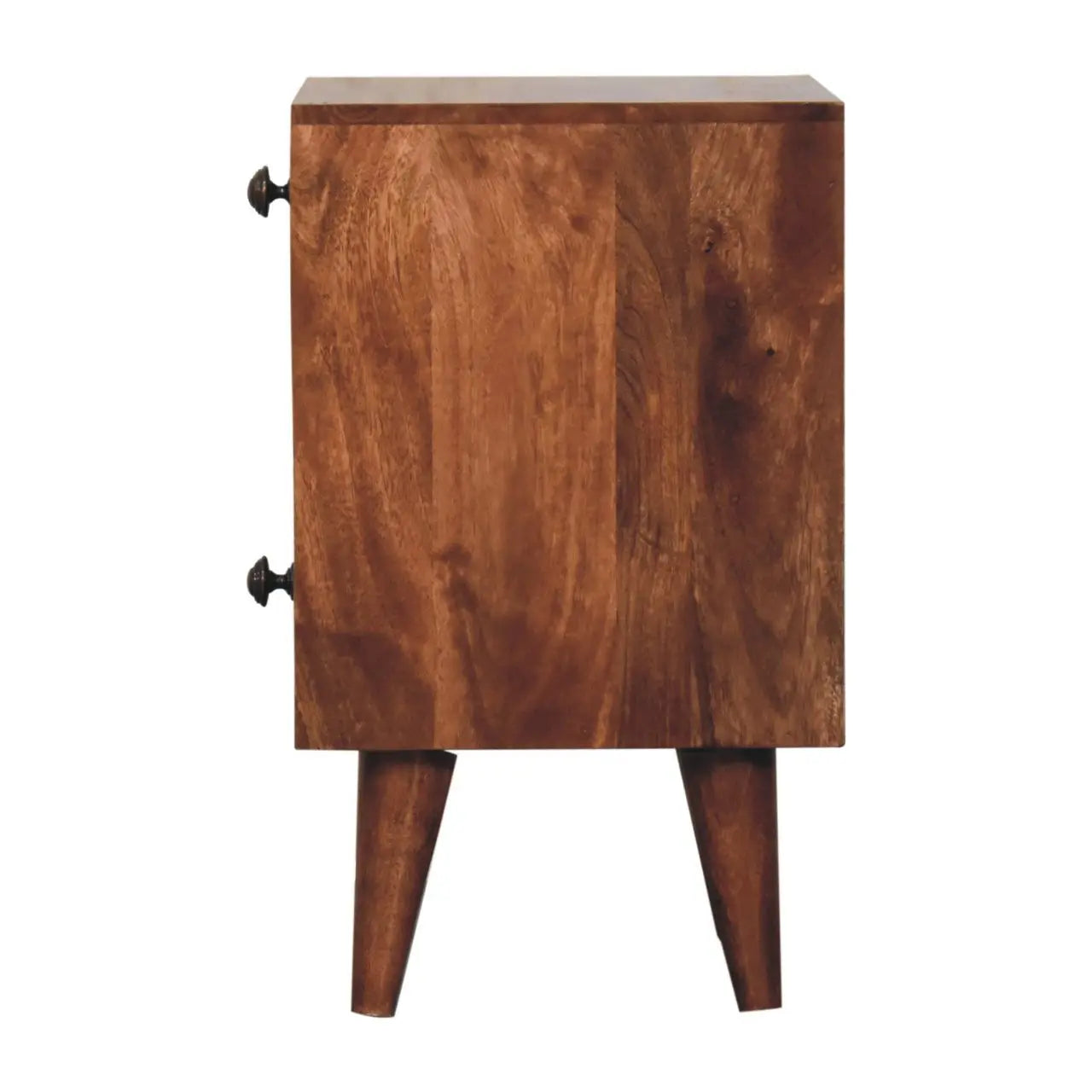 Mini Classic Multi Honey Caramel Bedside - Living with Luxury