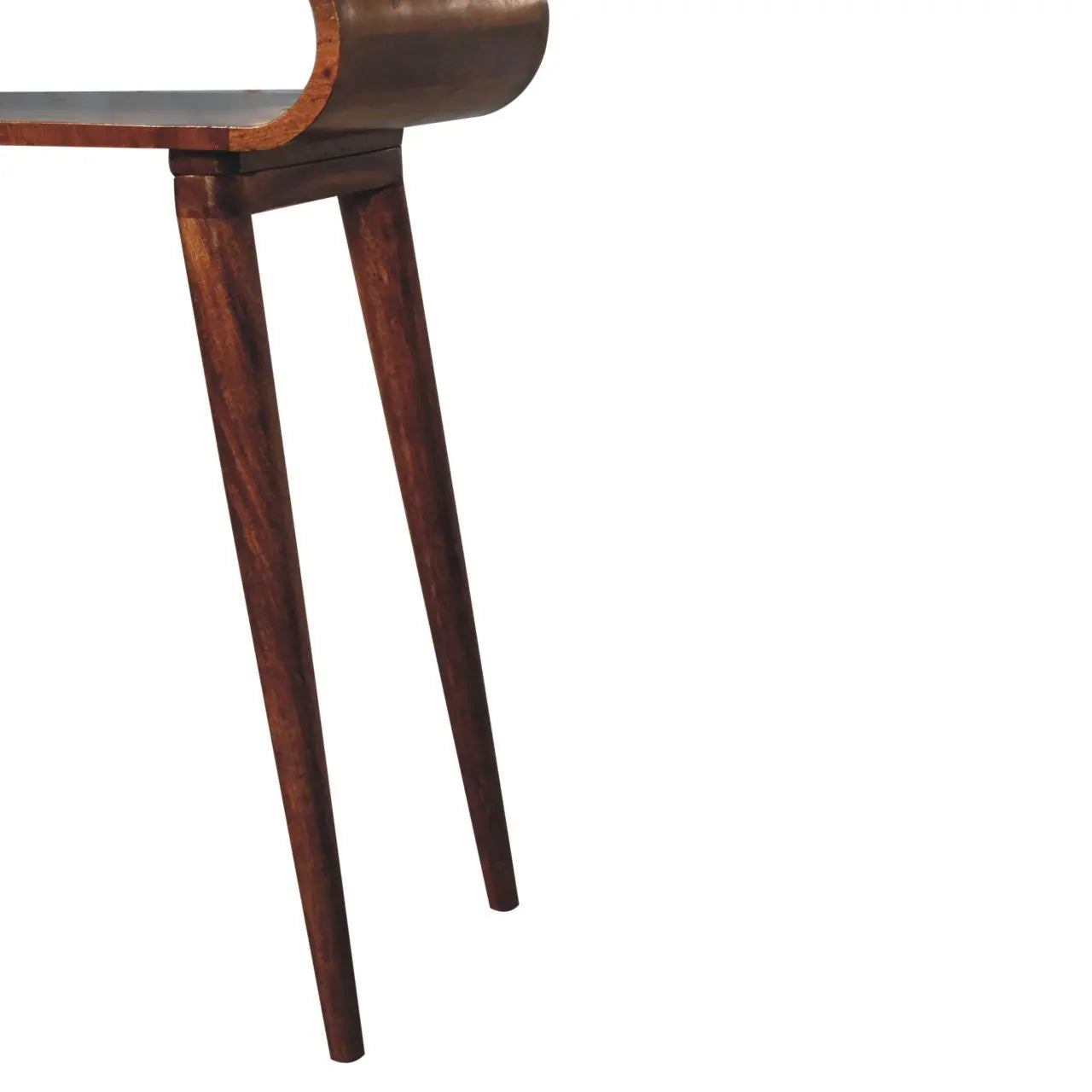 Amaya Honey Caramel Nordic Style Console Table - Living with Luxury