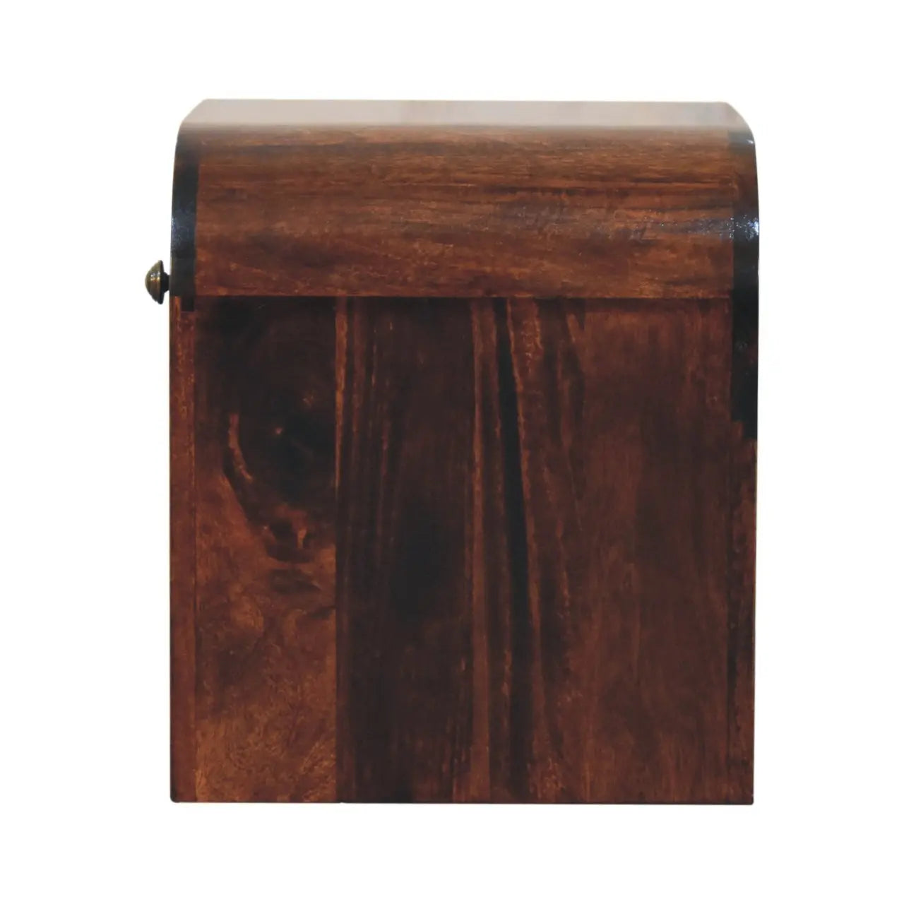 California Walnut Disc Bedside - Living with Luxury