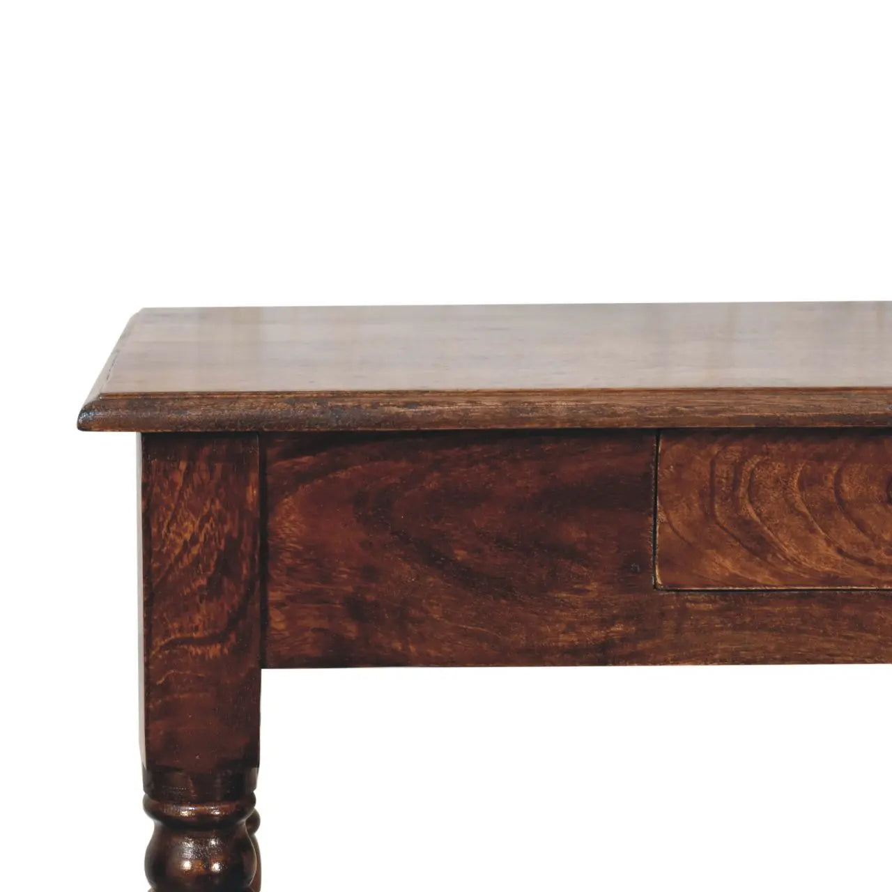 California Walnut Writing Desk - Living with Luxury
