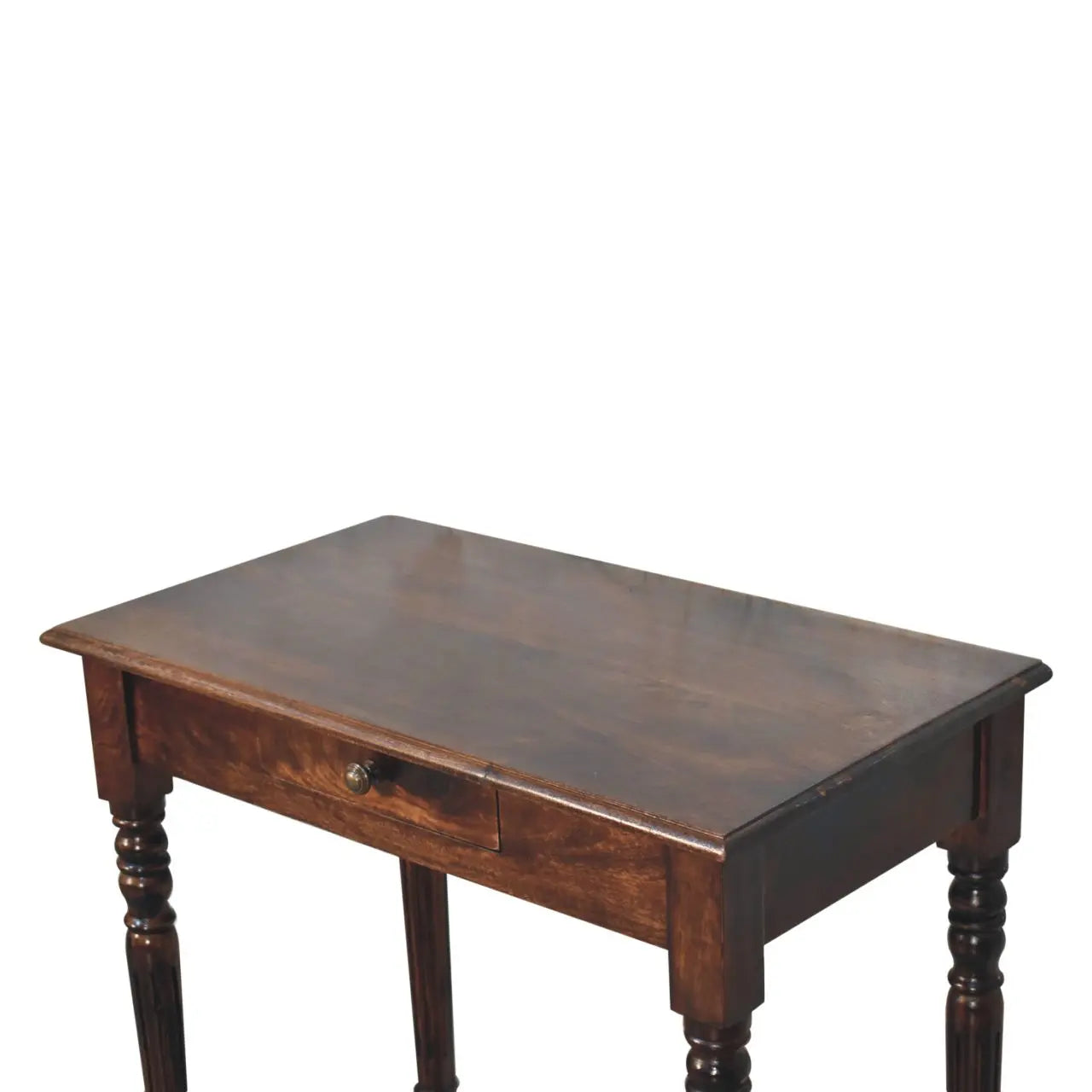 California Walnut Writing Desk - Living with Luxury