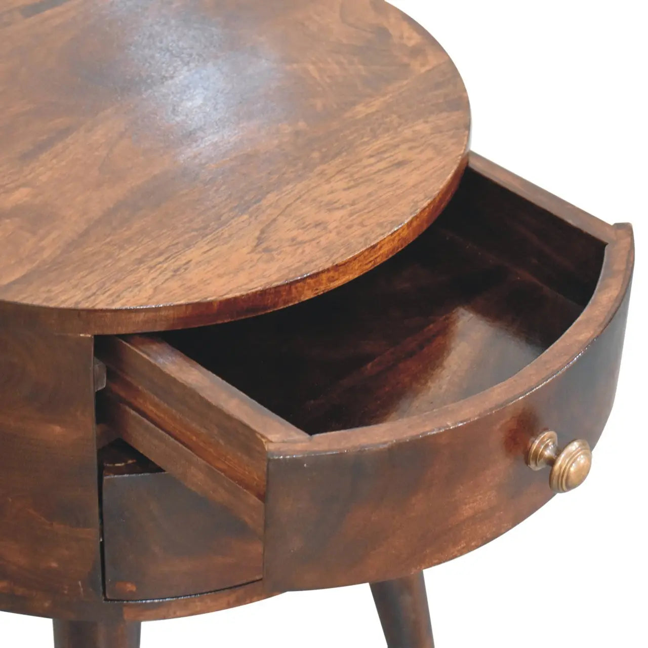 Odyssey California Walnut Bedside - Living with Luxury