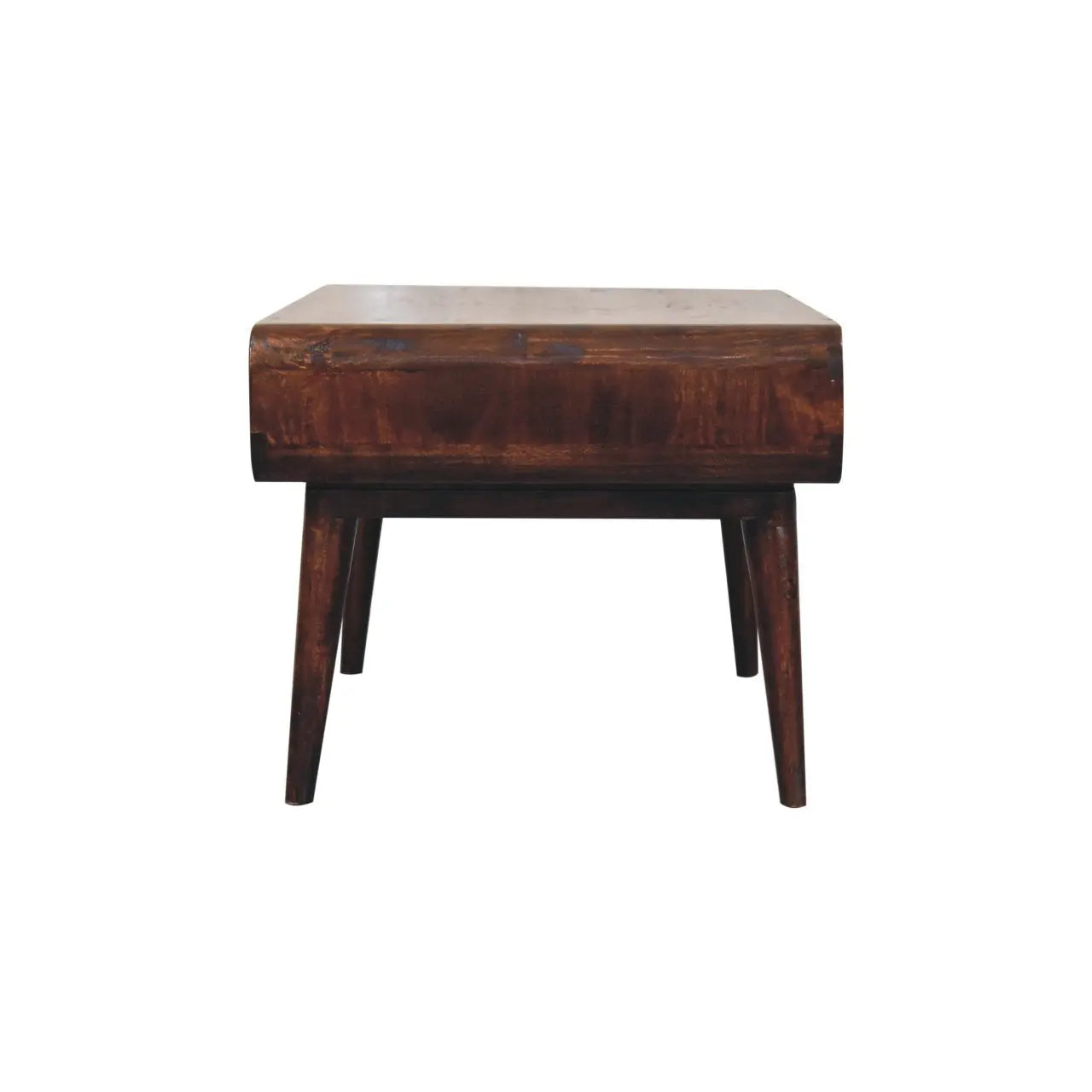 Curved California Walnut Coffee Table - Living with Luxury