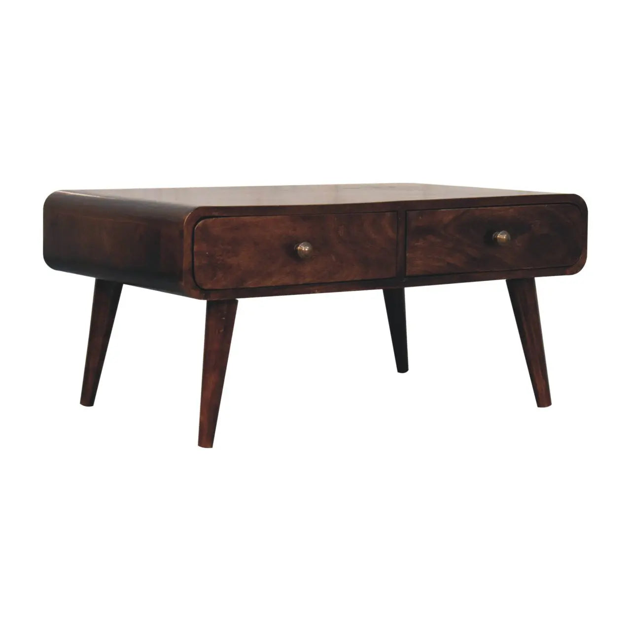 California Walnut Sonata Coffee Table - Living with Luxury