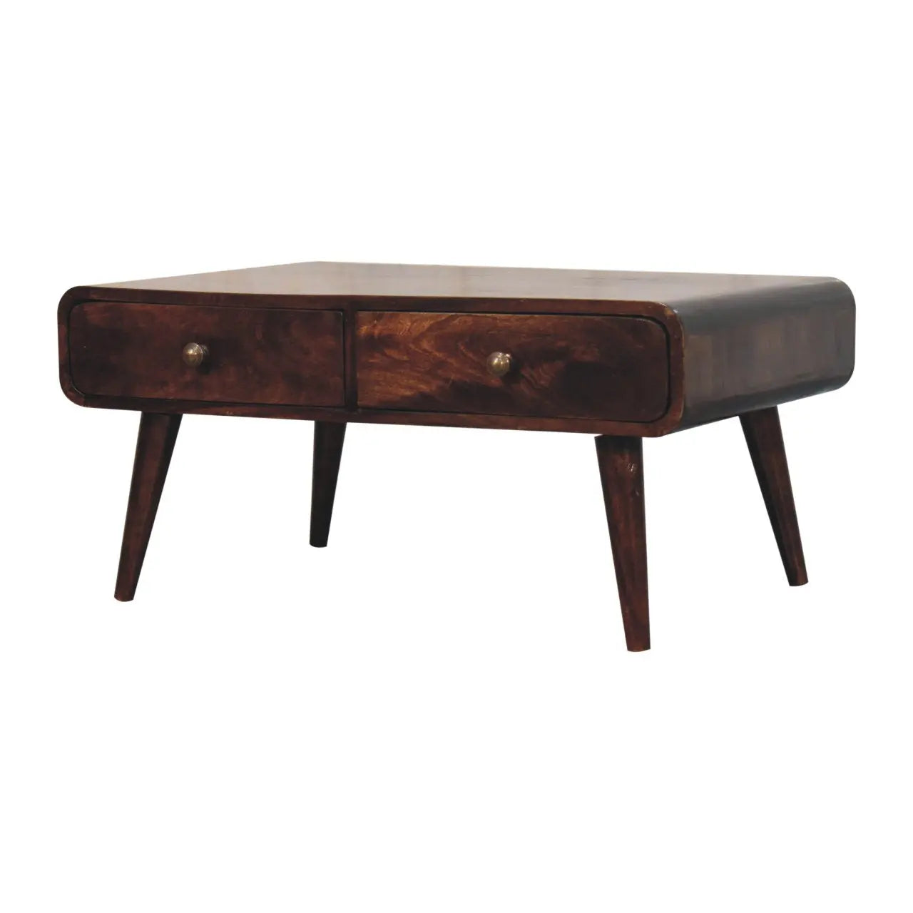 California Walnut Sonata Coffee Table - Living with Luxury