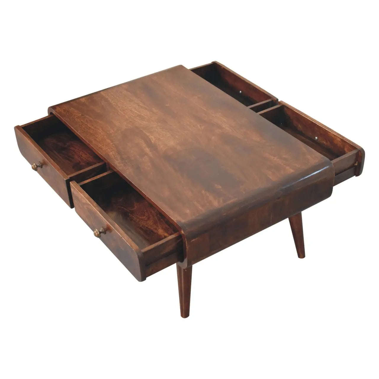 California Walnut Sonata Coffee Table - Living with Luxury