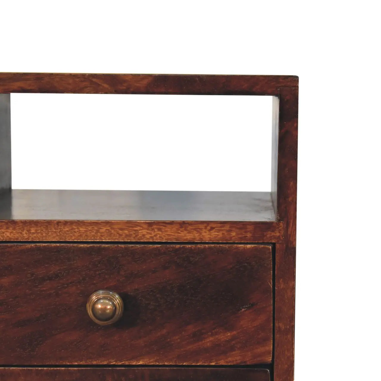 Mini Classic California Walnut Bedside - Living with Luxury