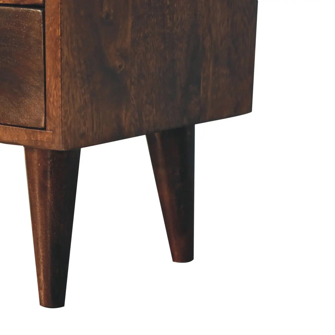 Mini Classic California Walnut Bedside - Living with Luxury