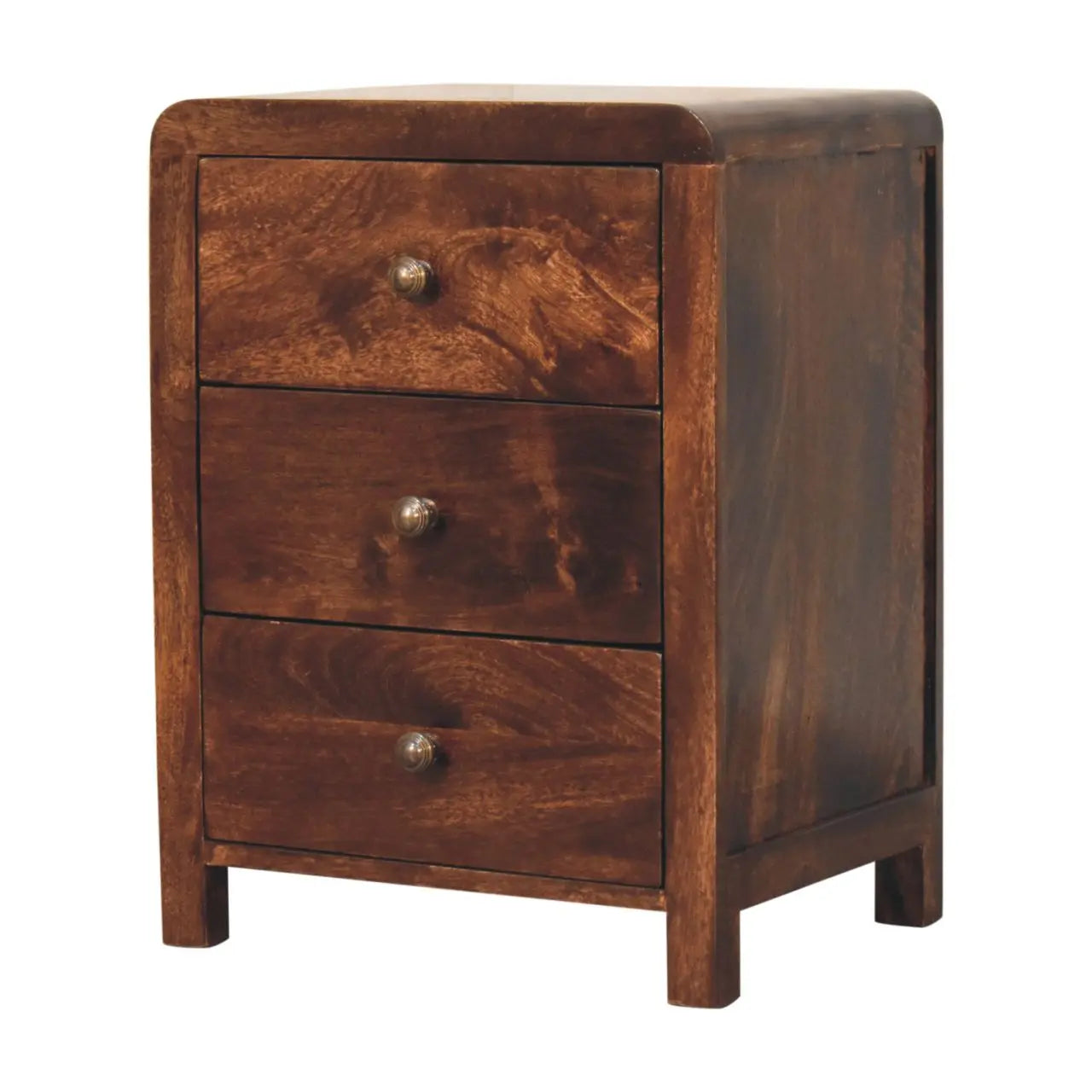 California Walnut Naya Bedside - Living with Luxury