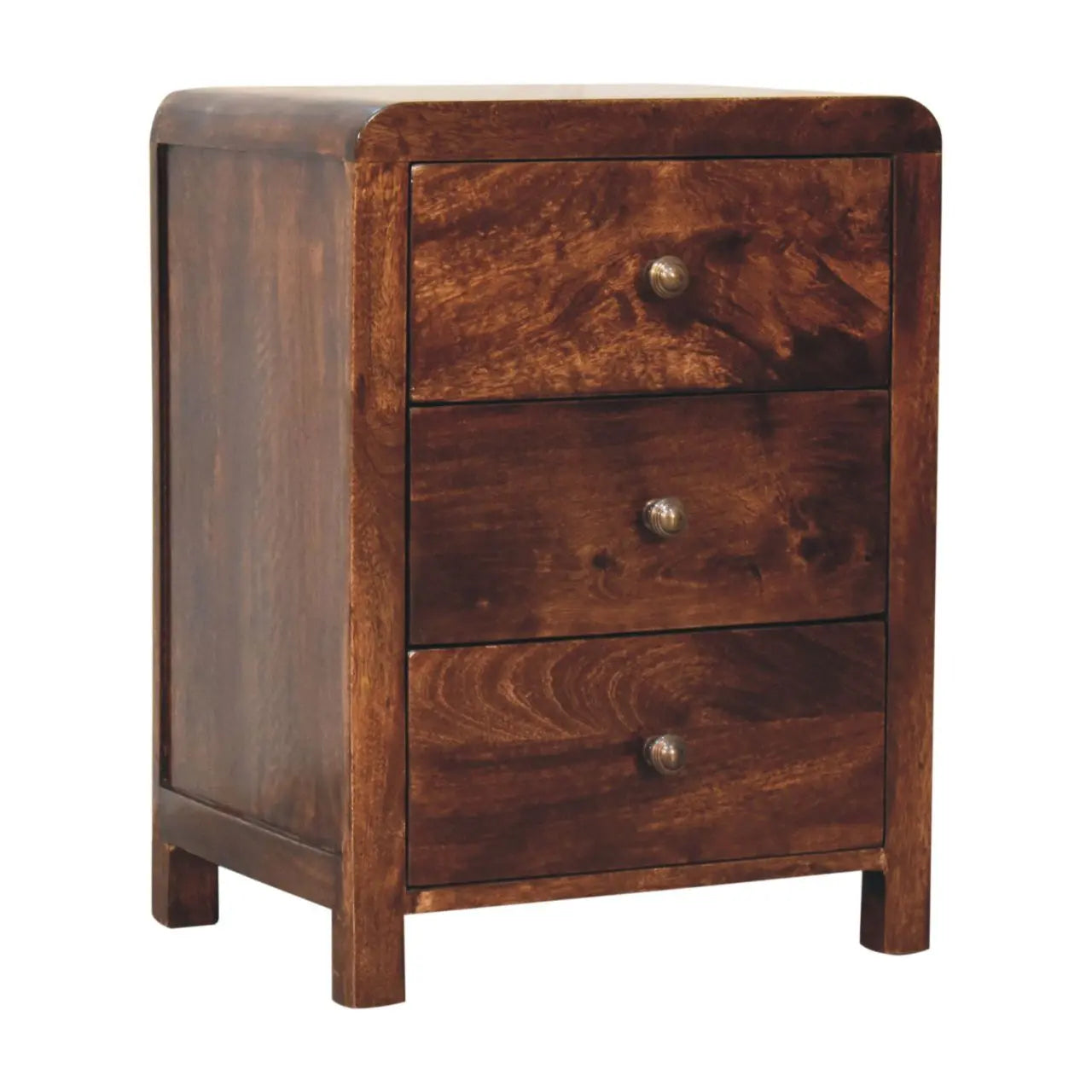 California Walnut Naya Bedside - Living with Luxury