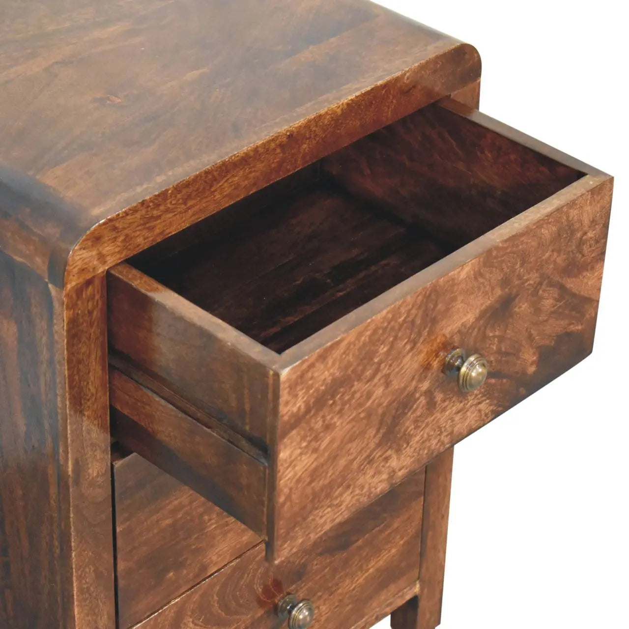 California Walnut Naya Bedside - Living with Luxury