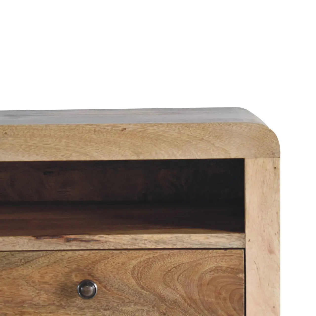 Chunky Oak-ish Floating Bedside - Living with Luxury