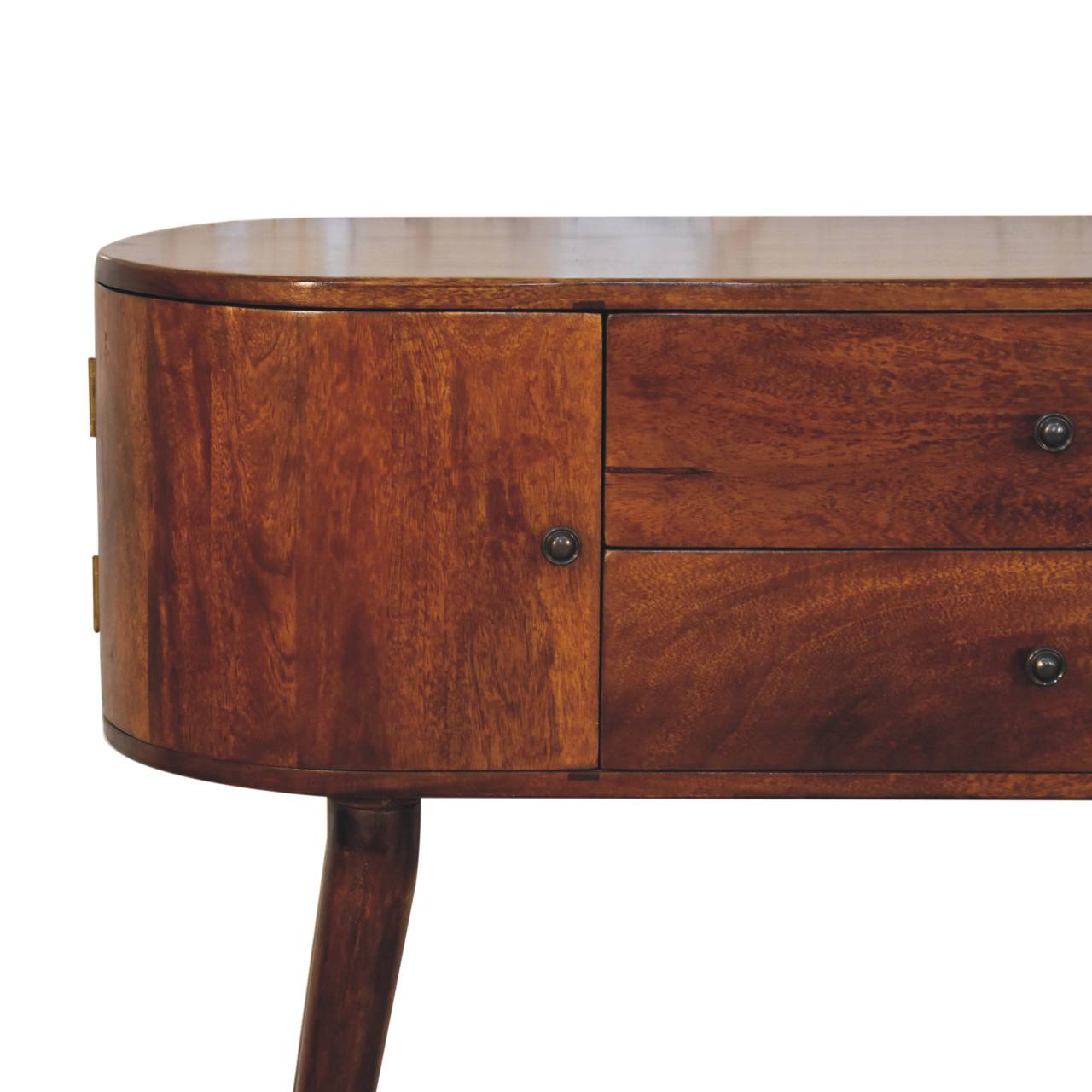 Grove Chestnut Console Table Living with Luxury