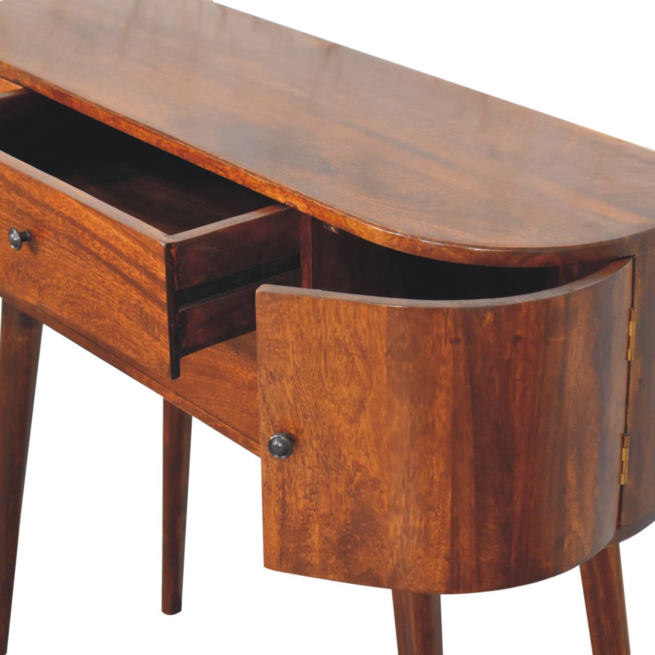 Grove Chestnut Console Table Living with Luxury