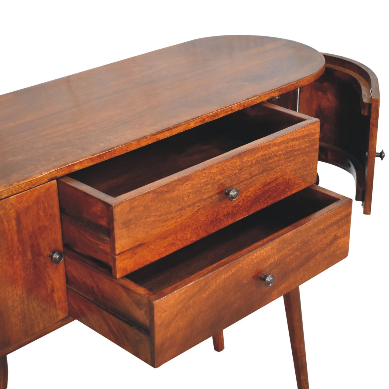 Grove Chestnut Console Table Living with Luxury