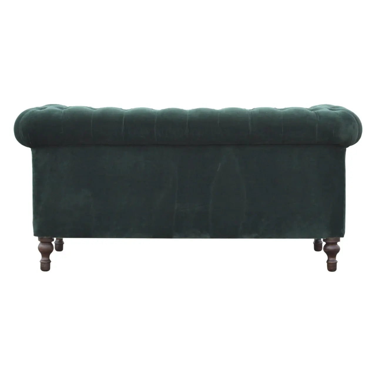 Emerald Green Velvet Chesterfield - Living with Luxury