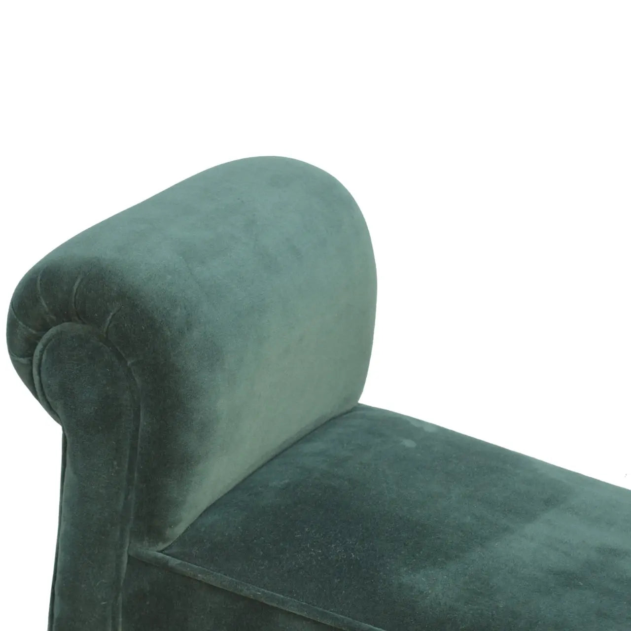 Emerald Velvet Bench - Living with Luxury