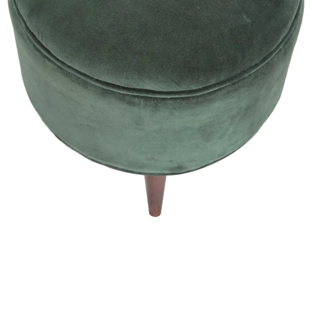 Emerald Green Velvet Nordic Stool - Living with Luxury