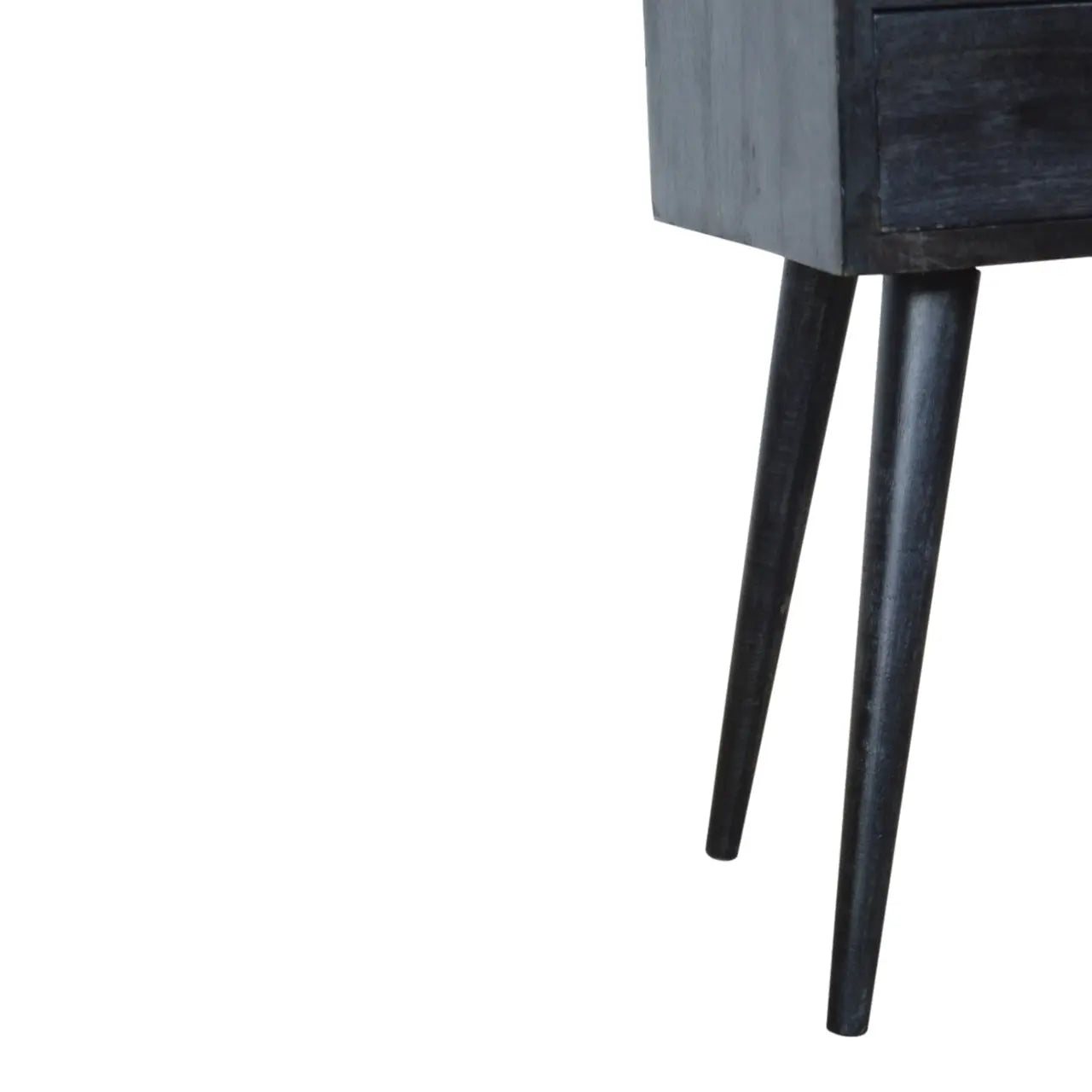Mini Ash Black Bedside - Living with Luxury