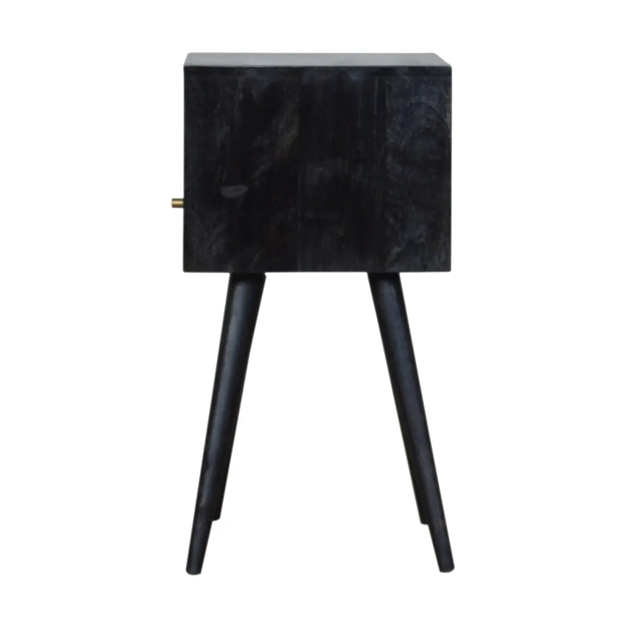 Mini Ash Black Bedside - Living with Luxury