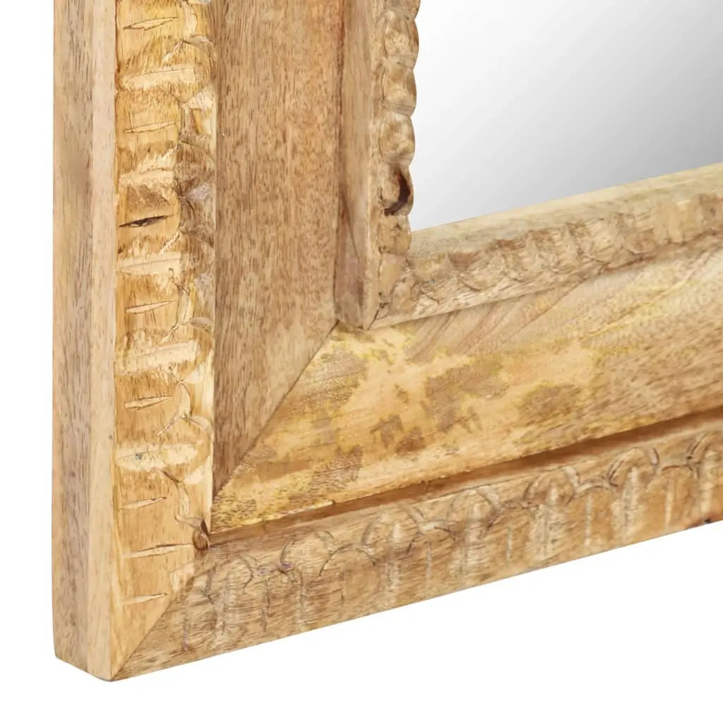 Mirror Solid Mango Wood Living with Luxury
