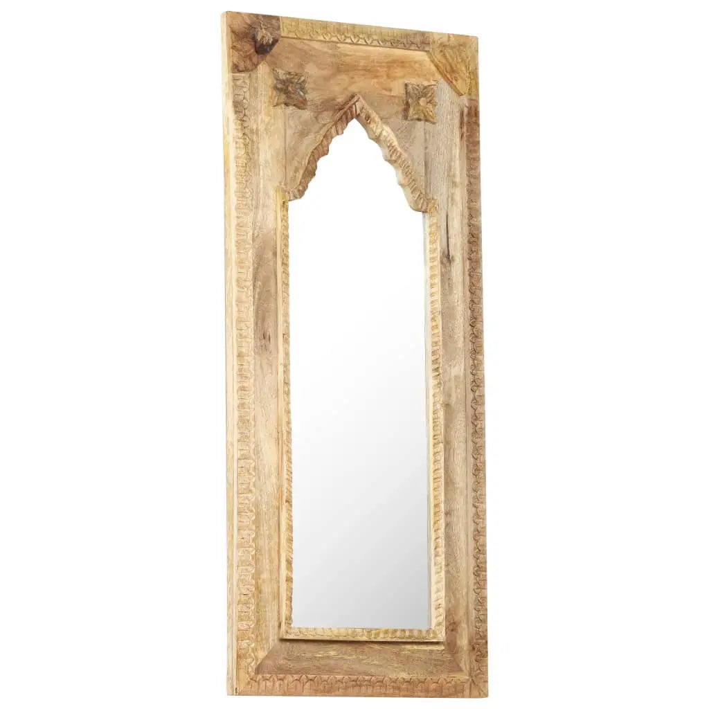 Mirror Solid Mango Wood Living with Luxury