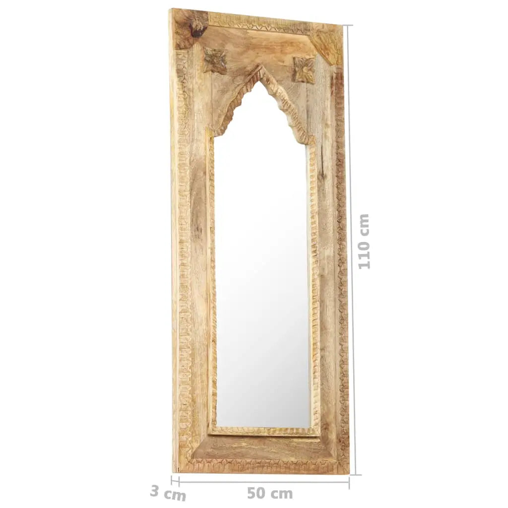 Mirror Solid Mango Wood Living with Luxury