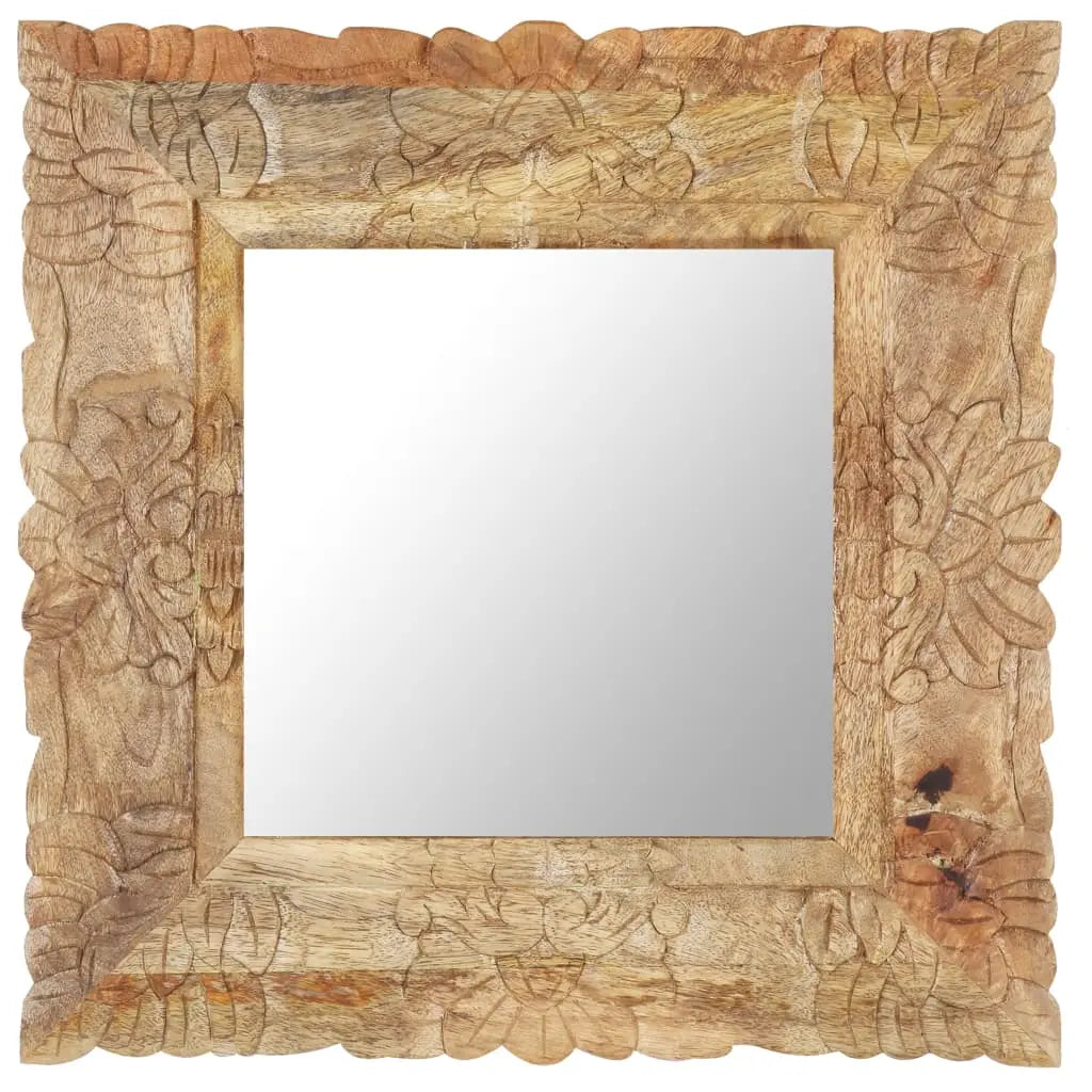 Mirror Solid Mango Wood Living with Luxury