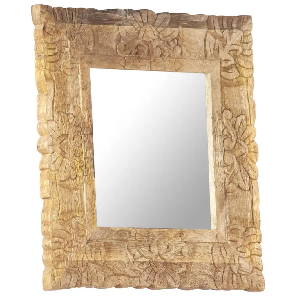 Mirror Solid Mango Wood Living with Luxury