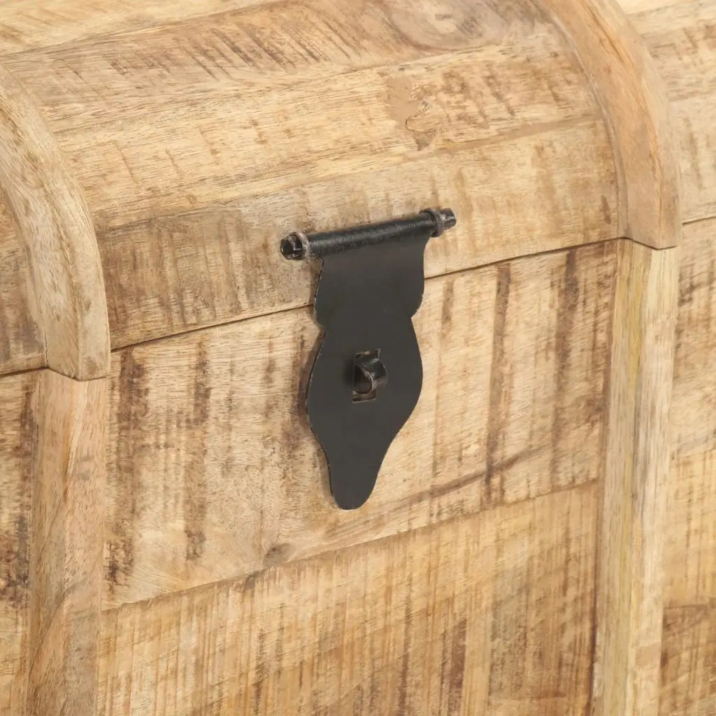 Storage Chests 2 Pieces Solid Mango Wood Living with Luxury