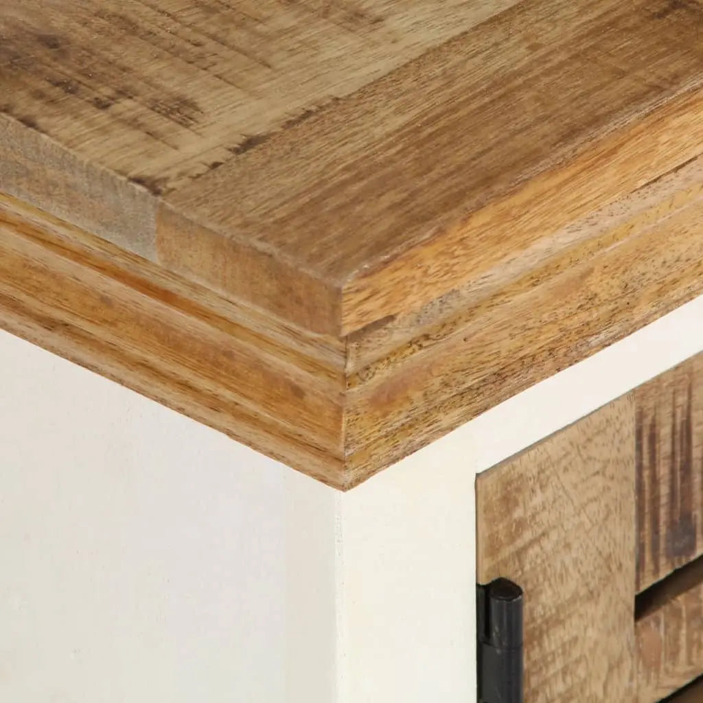 TV Cabinet Solid Mango Wood Living with Luxury