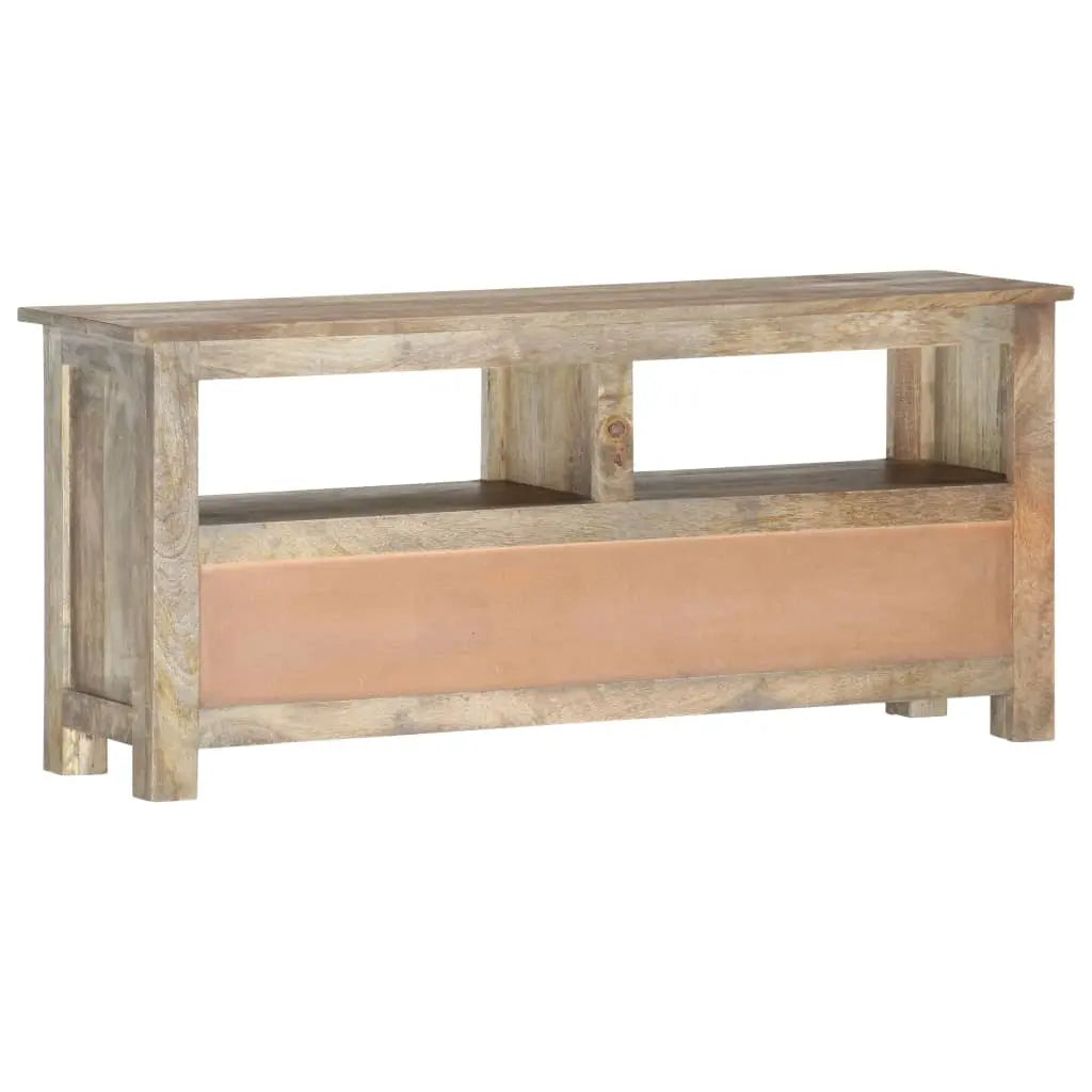 TV Cabinet Solid Mango Wood Living with Luxury