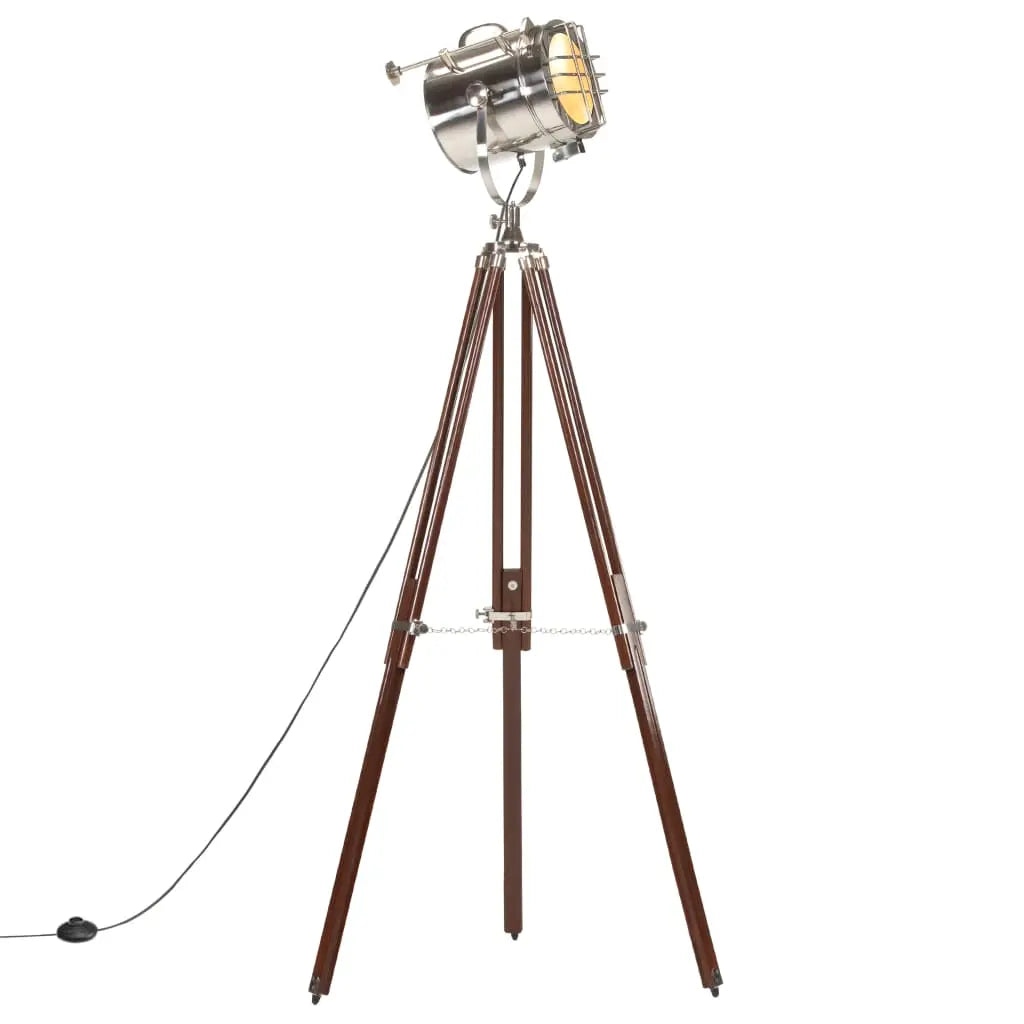 Tripod Floor Lamp Solid Mango Wood 180 cm - Living with Luxury