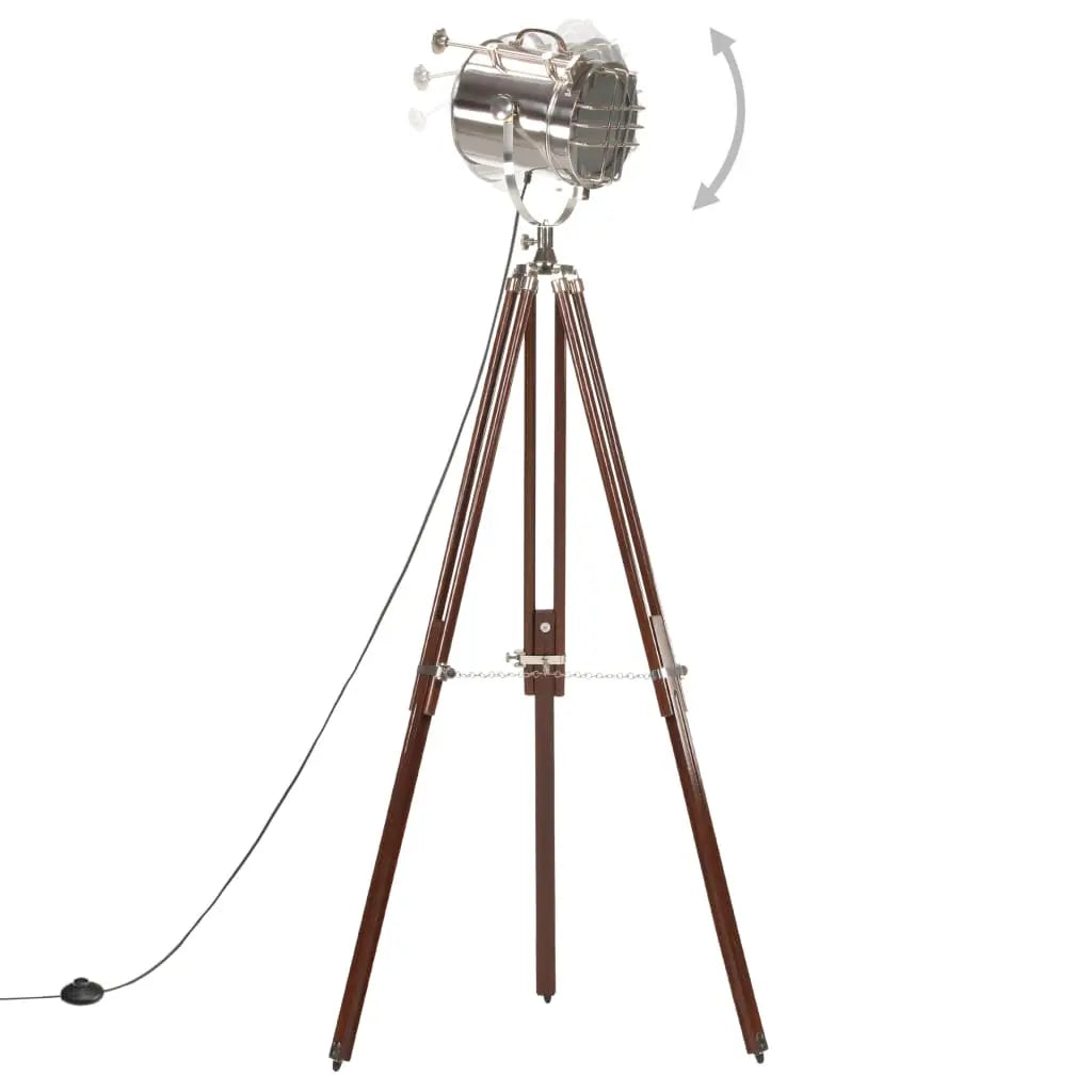 Tripod Floor Lamp Solid Mango Wood 180 cm - Living with Luxury