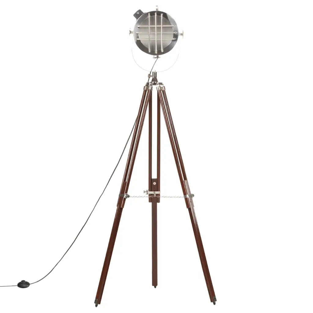 Tripod Floor Lamp Solid Mango Wood 180 cm - Living with Luxury