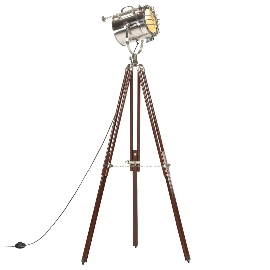 Tripod Floor Lamp Solid Mango Wood 180 cm - Living with Luxury