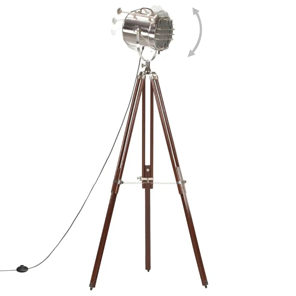Tripod Floor Lamp Solid Mango Wood 180 cm - Living with Luxury