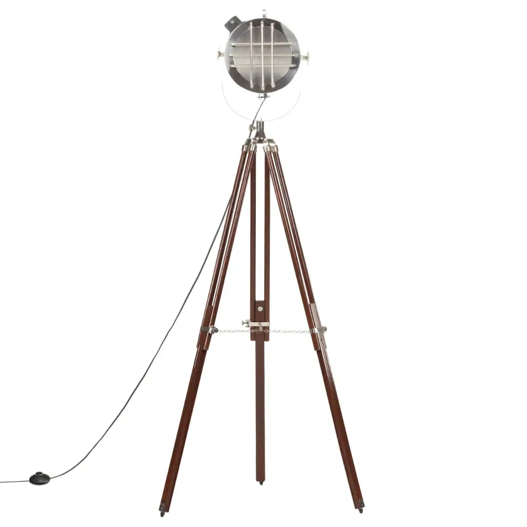 Tripod Floor Lamp Solid Mango Wood 180 cm - Living with Luxury