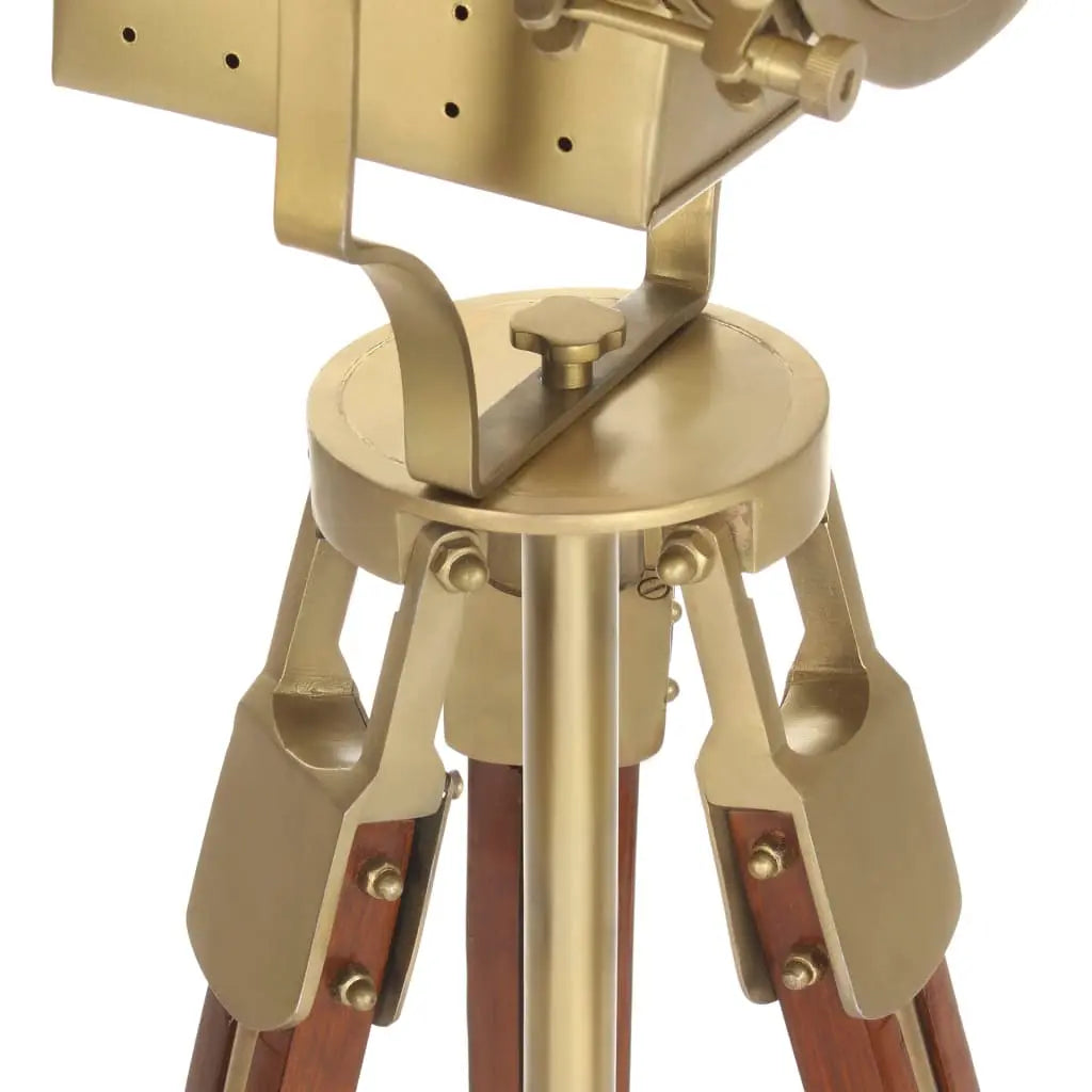 Tripod Floor Lamp Solid Mango Wood 193 cm Living with Luxury
