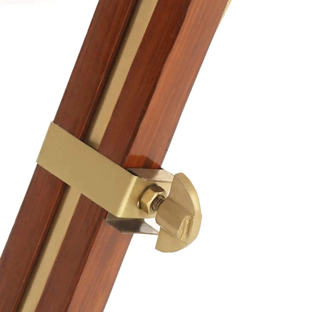 Tripod Floor Lamp Solid Mango Wood 193 cm Living with Luxury