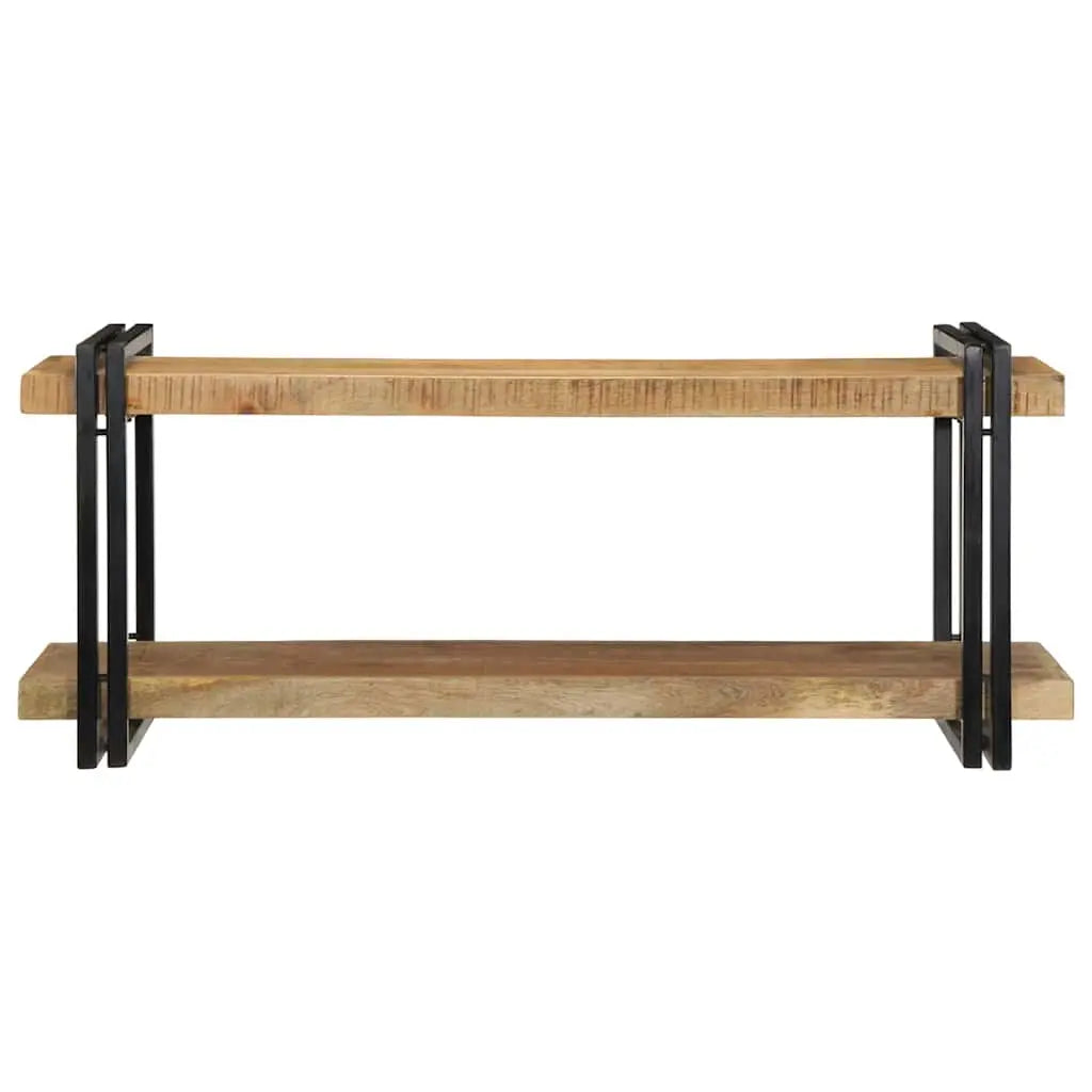 Wall Shelf Solid Rough Wood Mango Living with Luxury