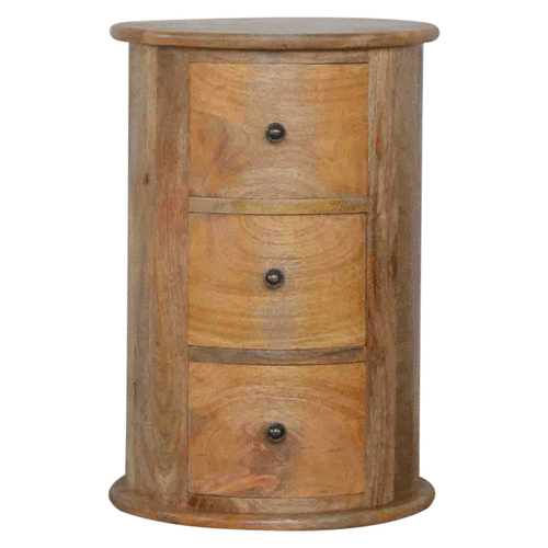3 Drawer Drum Chest - Living with Luxury